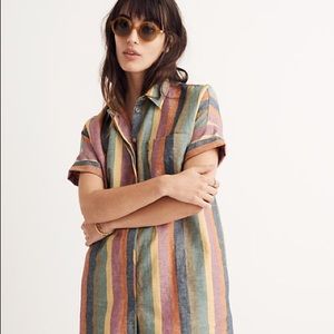 Madewell Courier Shirtdress NWT M